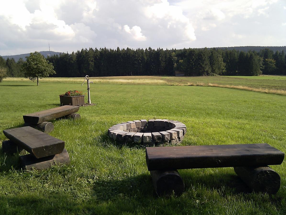 Ferienhof Hoehenluft Bischofsgrün Exteriör bild